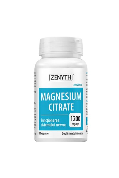 Zenyth Pharmaceuticals Citrat de magneziu x 30 capsule