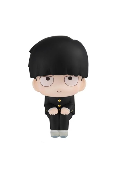 Choice1 B Black Anime Mob Psycho 100 Figures Gk Reigen Arataka Q Edition Kawaii Sitting Palm Series Model Do