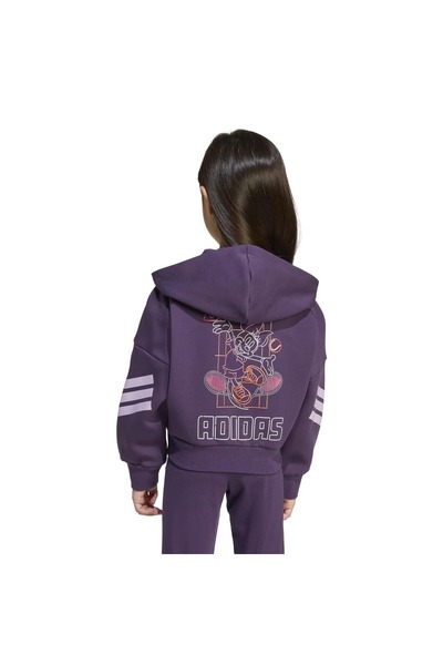 adidas Baby Purple Hooded Jacket
