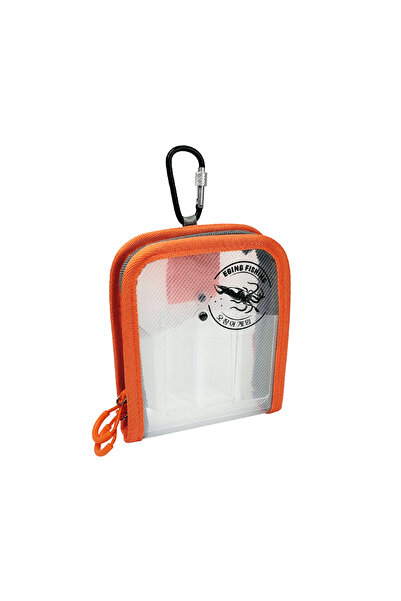 Choice خطافات طُعم الحبار المحمولة الجديدة باللون البرتقالي لتخزين 6 شبكات من...