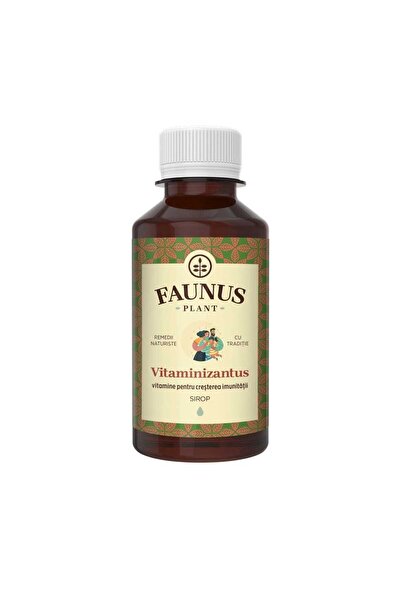 Faunus Plant Sirop vitaminizant (vitamine pentru creșterea imunității), 200 ml, Faunus Plant