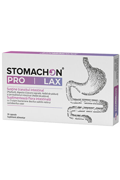 Naturpharma Supliment alimentar Stomachon Pro Lax, 30 capsule