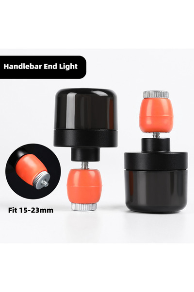 Choice Handlebar End Light Waterproof Colorful Cycling Warning Light Set Rechargeable Road Bicycle Handleba