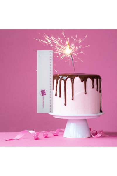 YYK YIKANABİLİR YAĞLI KAĞIT HEP PİŞİR DÜZ CETVELLİ PASTA SIVAMA TARAĞI 5MM PL...