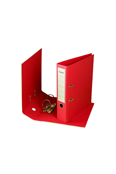 Ubers Πλαστικοποιημένος φάκελος αρχειοθέτησης 75 mm, Κόκκινος