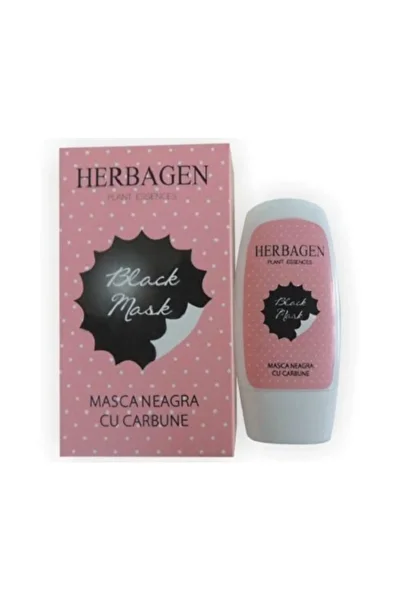 Herbagen Charcoal Mask 'Black Mask', HERBAGEN, 50 ml
