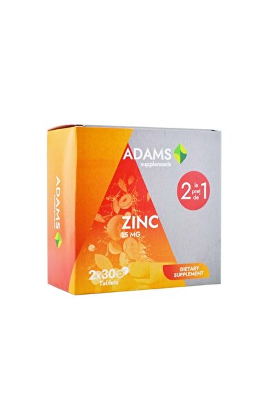 Adams Vision Supliment de zinc 15 mg, Adams Vision, 60 de comprimate