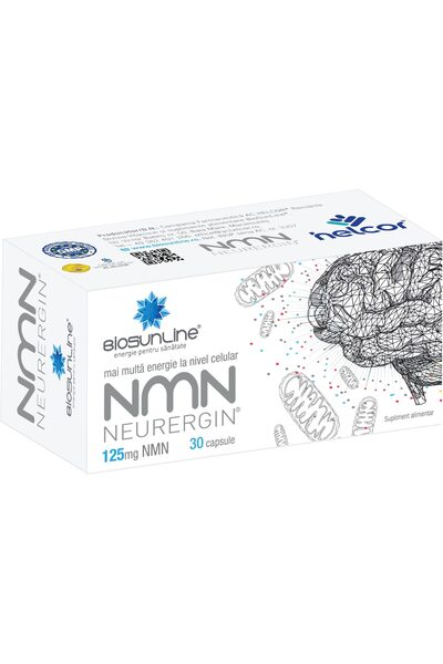 HALCOR NMN Neurergin, 30 Capsules, BioSunLine - Dietary Supplement