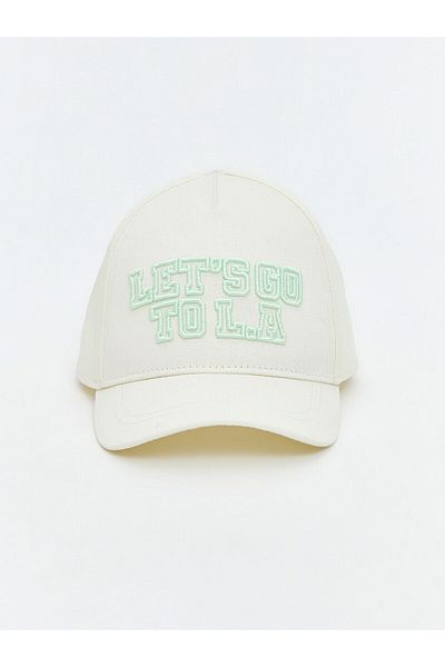 LC Waikiki New Season Text Embroidered Baby Boy Cap Hat