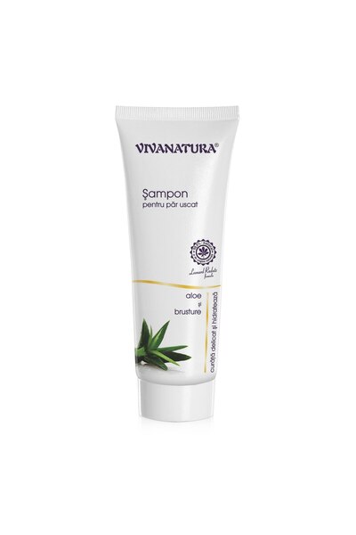 Vivanatura Shampoo with Aloe and Burdock for Dry Hair, 250 ml