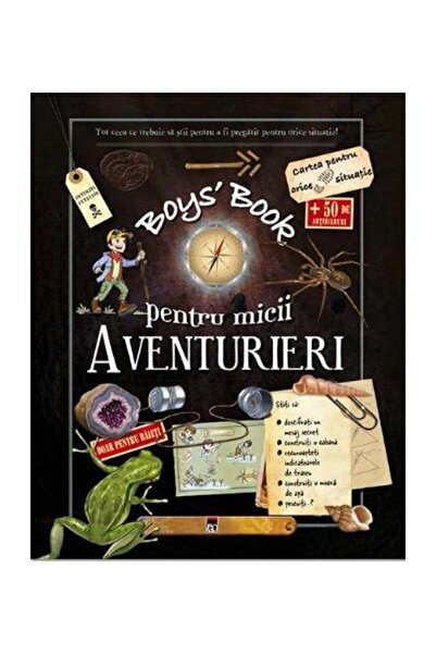 Editura Rao Books Boyâs Book pentru micii aventurieri, Michele