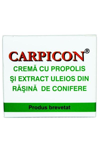 Elzin Plant Cremă cu propolis și extract de ulei din rășină de conifere CARPICORN, 50 ml