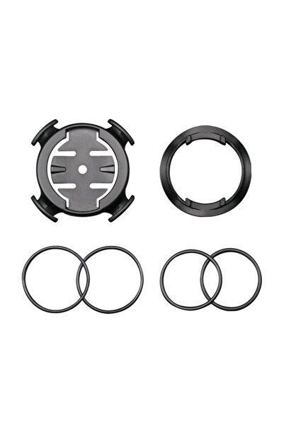 Choice حامل كمبيوتر دراجة أسود بلاستيكي لساعة توقيت الدراجات الجبلية وحامل عد...