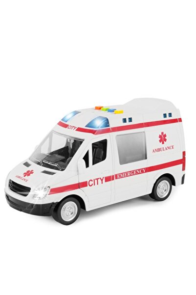 Toy Ασθενοφόρο αυτοκίνητο με φώτα LED και ηχητικά εφέ