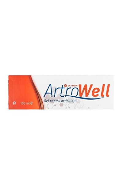 Vitalink Gel pentru ameliorarea durerilor articulare și musculare, Dr. Balint, ArtroWell, 100 ml