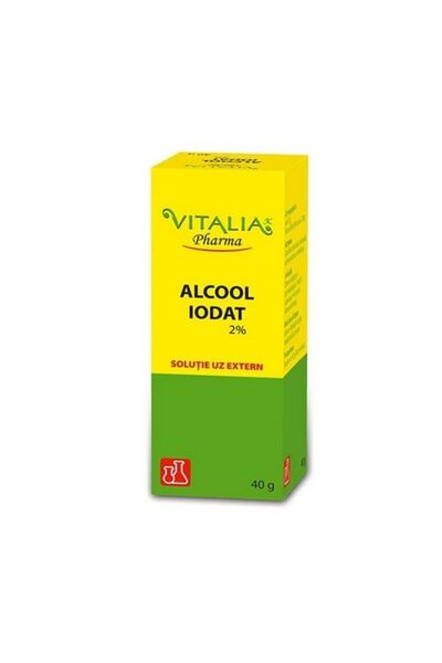 Viva Pharma Alcool iodat 2% - 40g - Vitalia Pharma