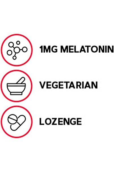 GNC BAG GNC Melatonin 1 mg, Cherry Flavor, 60 Tablets