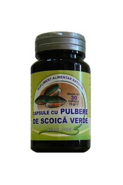Herbavit Capsule cu pulbere Green Shell - 30 de capsule