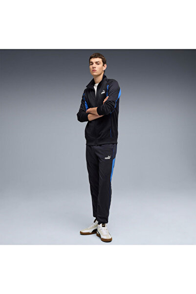 Puma Sport Poly Track Erkek Lacivert Dik Yaka Ceket