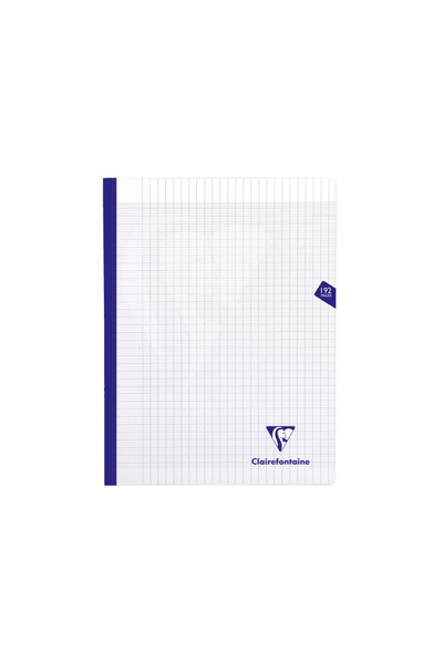 Clairefontaine A4+ notebook (24 x 32 cm) sewn, PP cover, 96 sheets, French ruling,