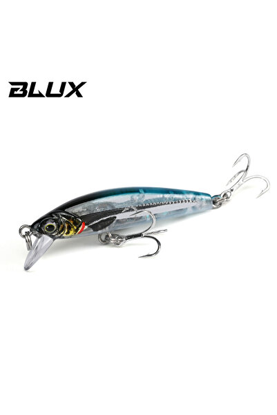 Choice طُعم صيد سمك صغير 50 مم 4.3 جرام بلون F BLUX Gravity Minnow بطول 50 مم وطُعم صيد ثقيل منكمش 4.3 جرام من أجل Free