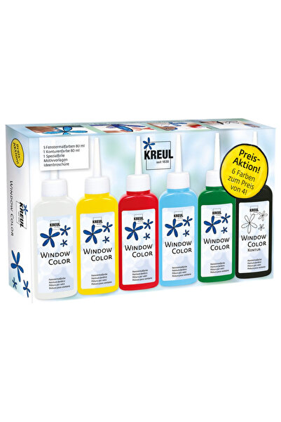 Kreul Set pentru colorarea ferestrelor Special