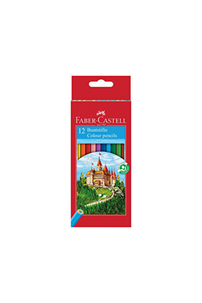 Faber Castell Faber-Castell hexagonal colored pencils 12 colors/set