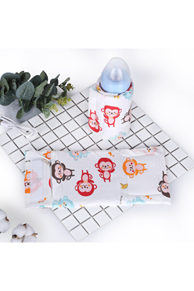 Choice1 Monkeys USB Milk Warmer Insulated Bag Portable Travel Cup Warmer Baby...