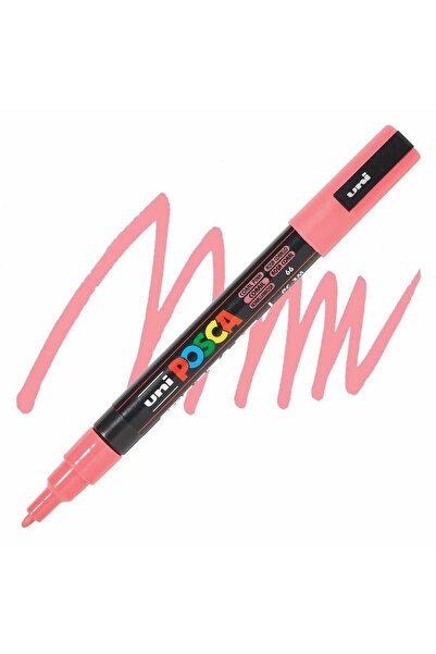 POSCA Carioci POSCA, Marker varf 0.9 - 1.3 mm, PC-3M, UNI, diverse culori