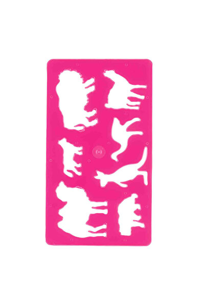 Koh-İ Noor Hardmuth Πρότυπο σχεδίασης άγριων ζώων, Σαβάνα, 26,5 x 18,7 εκ., Ροζ