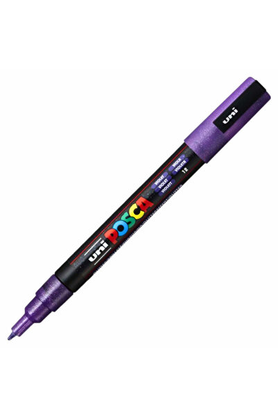 POSCA Carioci POSCA, Marker varf 0.9 - 1.3 mm, PC-3M, UNI, diverse culori
