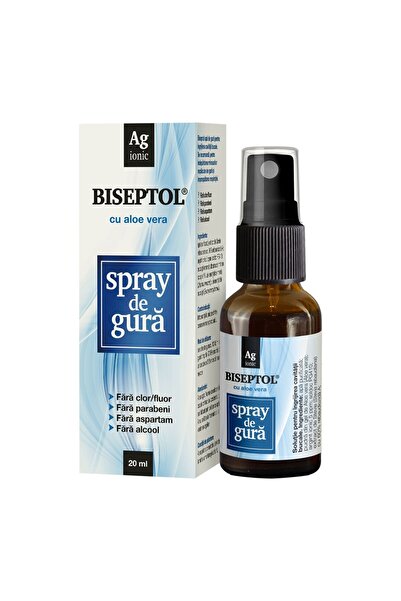 Dacia Plant Spray oral cu Aloe Vera Biseptol, 20 ml