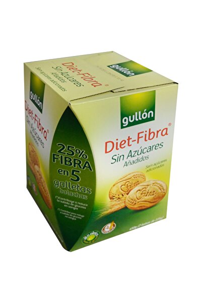Gullon Fiber Cookies with No Added Sugar, Gullon, 450g