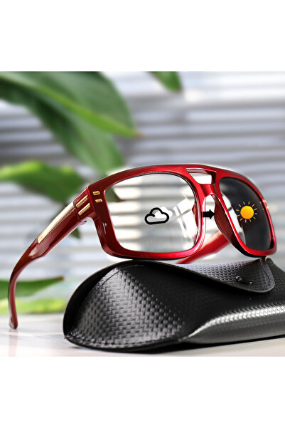 Choice نظارات شمسية AC11 كاجوال فوثرومية مع حافظة للرجال والنساء، نظارات مربع...