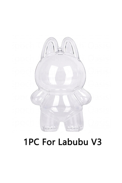 Choice 1 قطعة لـ Labubu V3 1-3 قطع غطاء حماية لدمية Labubu V1 V2 V3، غطاء عرض...