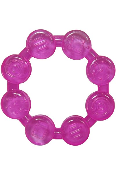 Primii Pasi Beaded Teething Ring, Purple, Primii Pasi