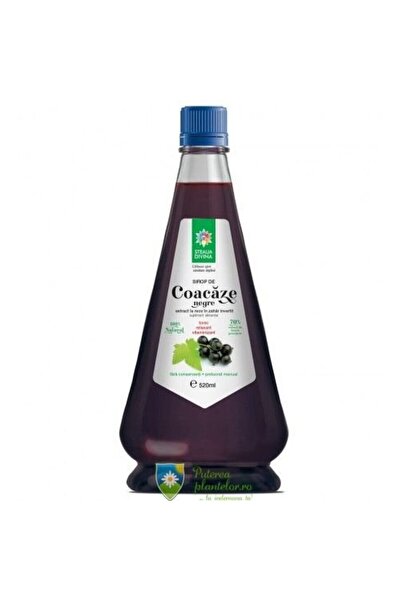 Santo Raphael Sirop de coacăze negre 520 ml