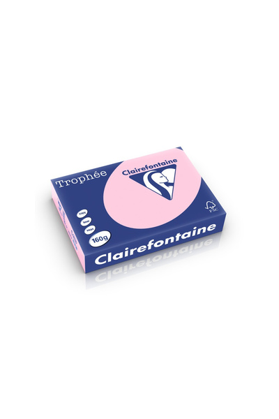 Clairefontaine Carton color Pastel A4, Roz