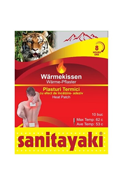 Turna Plasturi termici cu cărbune, cu efect de 8 ore