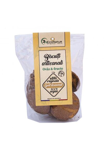 eco natura pet Artisanal Oat and Dried Fruit Biscuits 150g Econatur