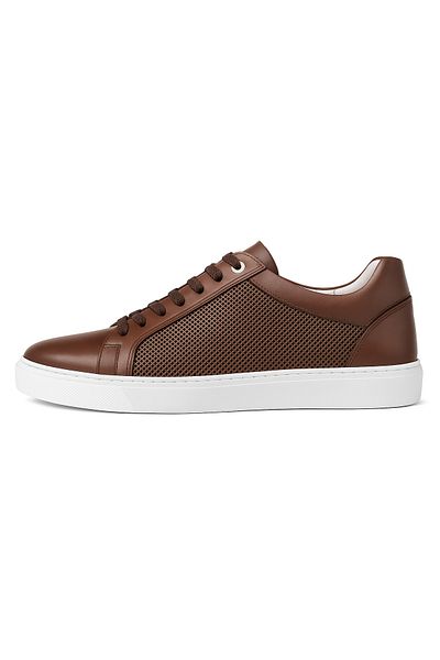 Growish Gre0065-7 Genuine Leather High White Eva Sole Does Not Smell Brown Sneakers Shoes