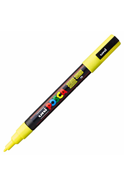 POSCA Carioci POSCA, Marker varf 0.9 - 1.3 mm, PC-3M, UNI, diverse culori