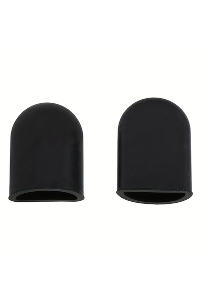 Choice black Electric Scooter Foot Protector 2pcs Non-slip silicone electric ...