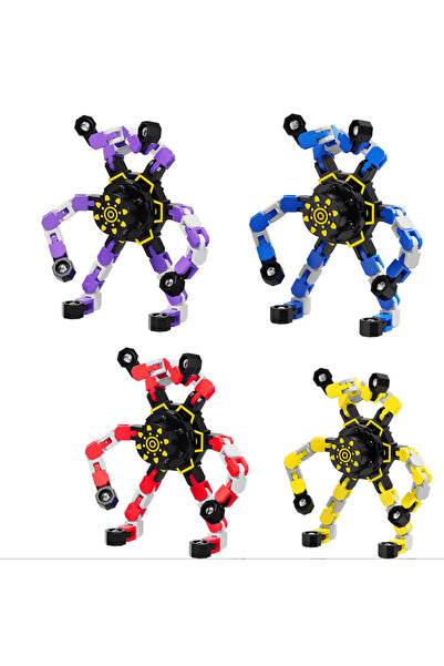 Choice 4 قطع من أكياس الورق المقوى لعبة تخفيف الضغط الدورانية للإصبع الدوارة ...