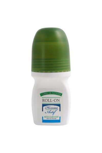 ManiPOS Deo Roll-On Sage Actif 50g Verre de Nature