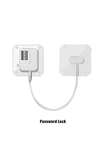 Choice White Password Baby Safety Password Lock Multi-Functional Door Window Kids Protection Locks Anti-Pin