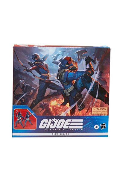 Hasbro بلو نينجاز جي آي جو، سلسلة جي آي جو المصنفة، 6 بوصات، 051، مجموعة من قطعتين، نموذج تي