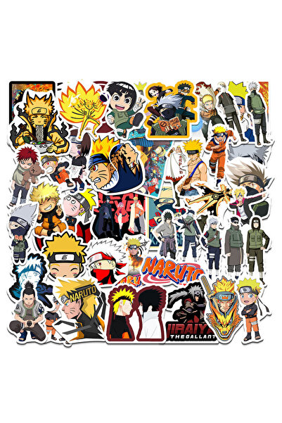 Choice1 100 قطعة من ملصقات أنمي ناروتو لأجهزة الكمبيوتر المحمول ولوح التزلج والثلاجة والغيتار ولعبة DIY مقاومة للماء