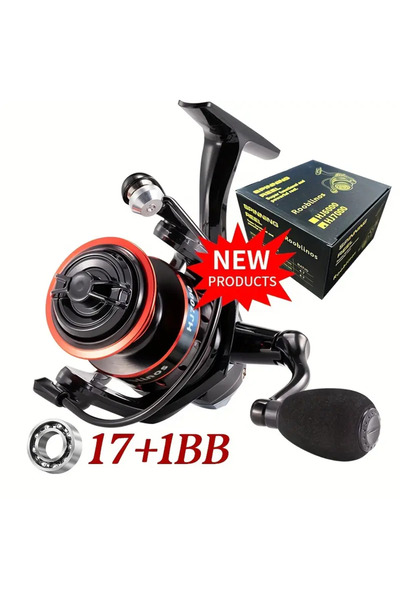 Choice6 بكرة صيد دوارة من سلسلة 7000 HJ مصنوعة بالكامل من المعدن ومقاومة للتآ...