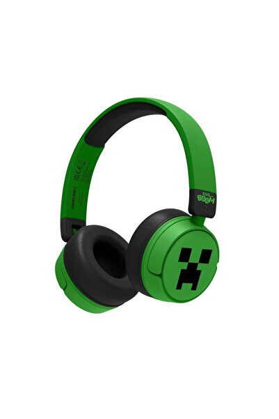 OTL Technologies Ακουστικά Bluetooth Minecraft Creeper για παιδιά, πράσινο